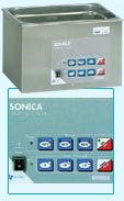 Vasca ad ultrasuoni SERIE ETH Sonica 3200<br>e attrezzature ausiliarie