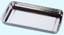 Vassoio rettangolare in acciaio inox